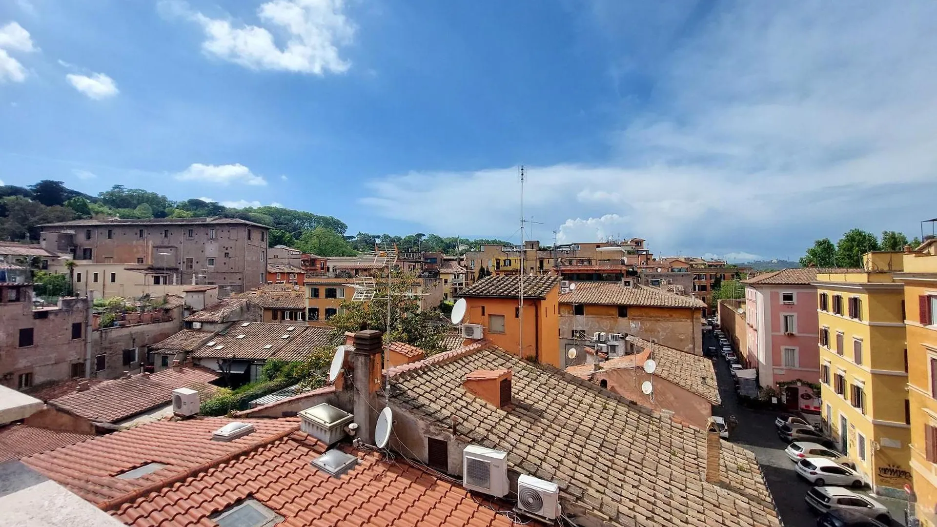 Homestay Magic Trastevere Suite On Roof Terrace Rome