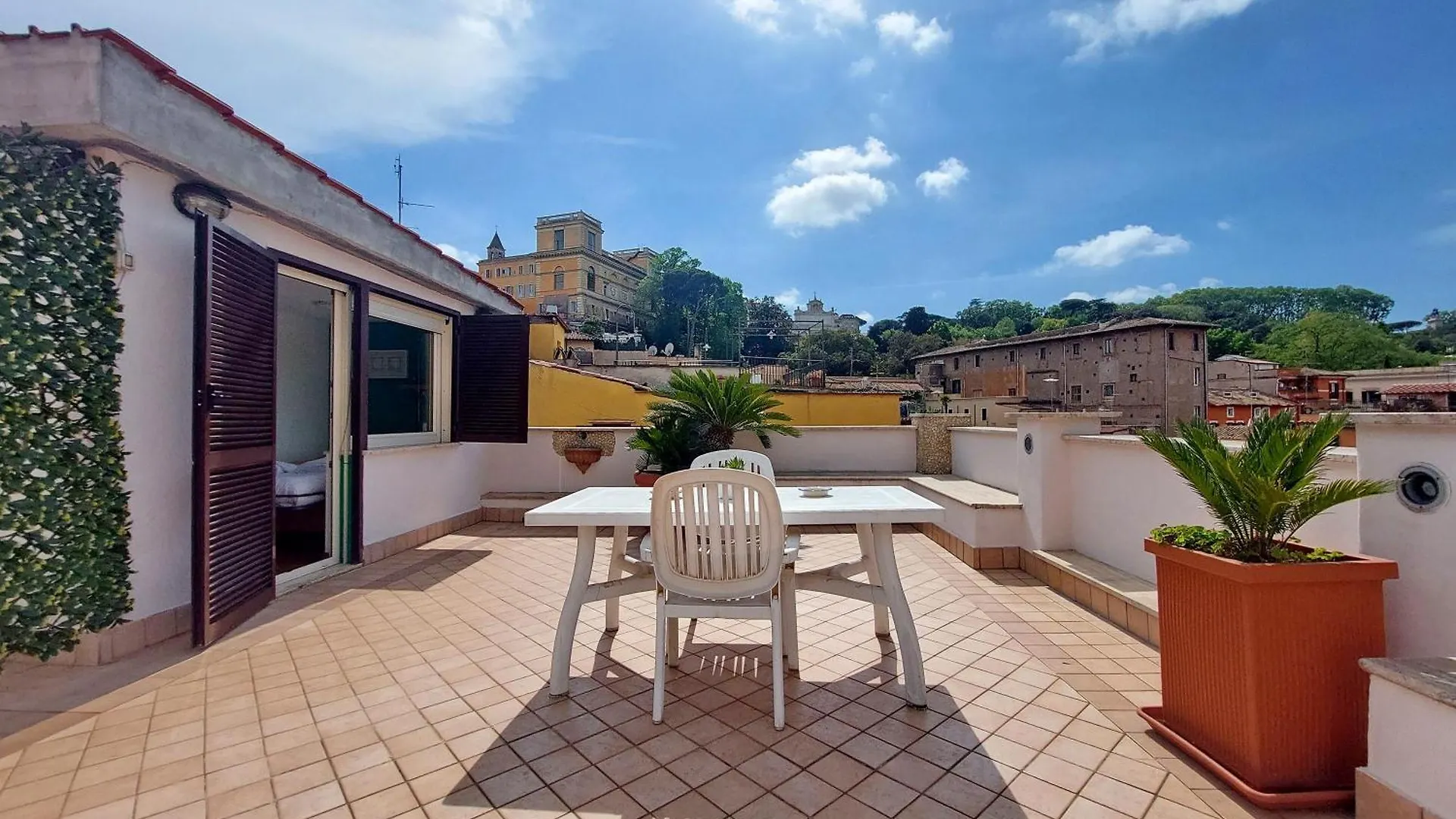 Rum i privatbostad Magic Trastevere Suite On Roof Terrace Rom Italien