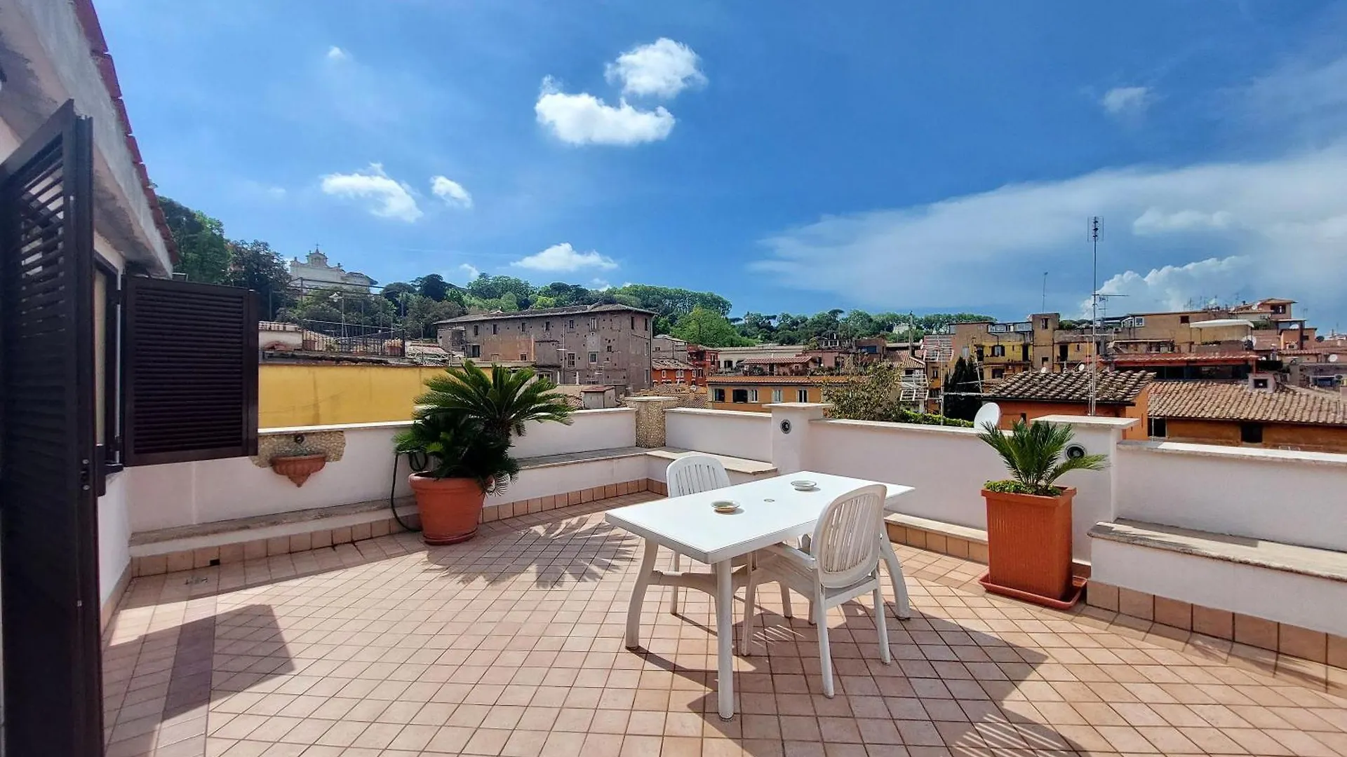 Rum i privatbostad Magic Trastevere Suite On Roof Terrace Rom Italien